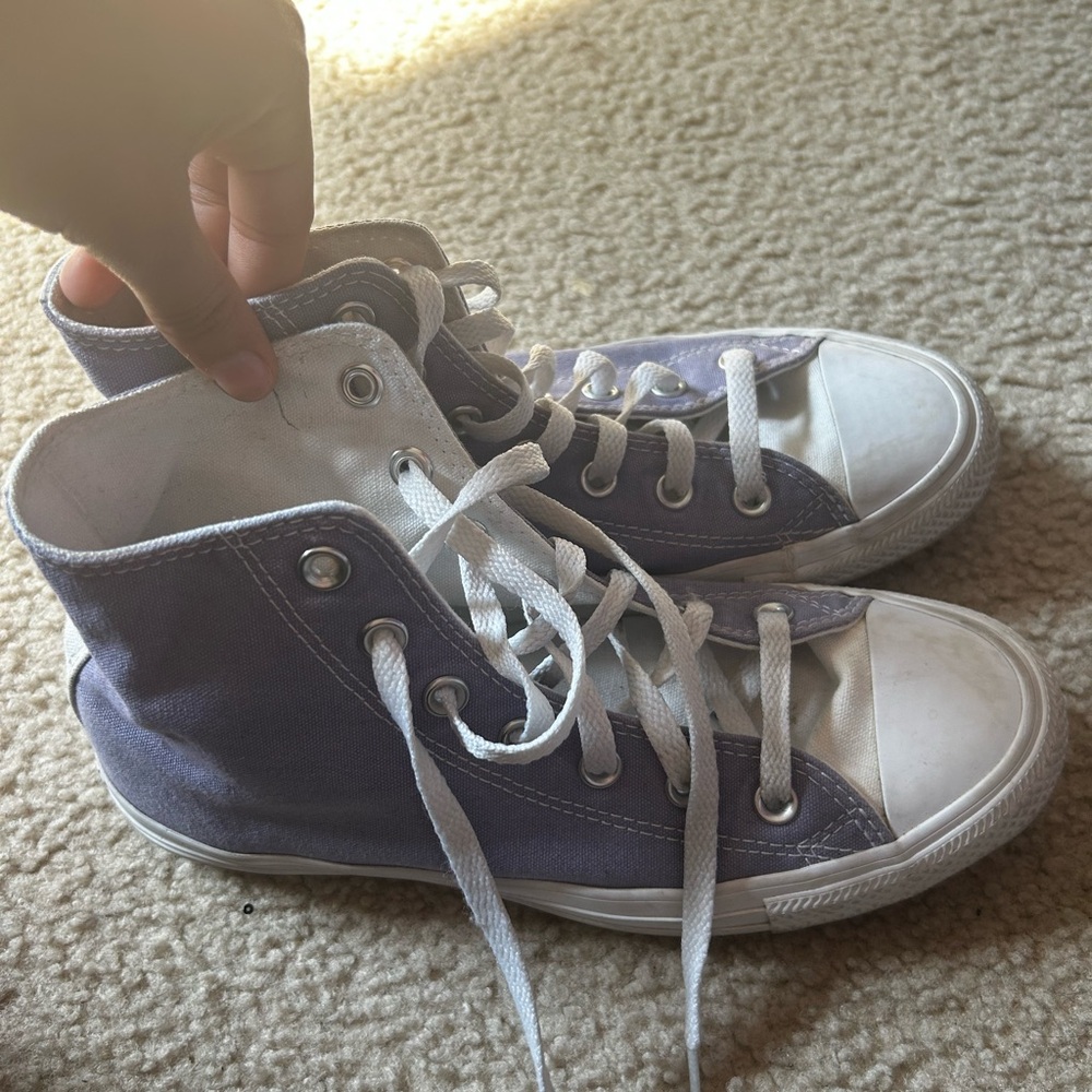 Purple Customize Converse